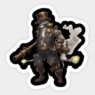 Gears of the Damned: The Steampunk Zombie Arsenal Sticker